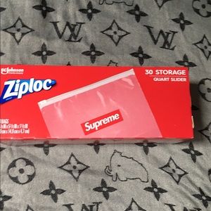Supreme Zip-Loc Bags 30 CT Unopened